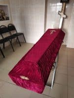 гроб бархатный купить в спб