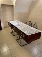 Гроб Р2 полуторный 100% нат. дерево — изображение 5