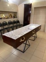 Гроб Р2 полуторный 100% нат. дерево — изображение 6